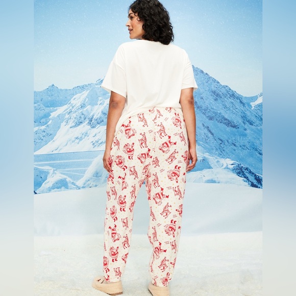 🆕 Old Navy Women's High-Waisted Flannel Pajama Jogger PJ Sleep Pants Bottoms S - Picture 8 of 16